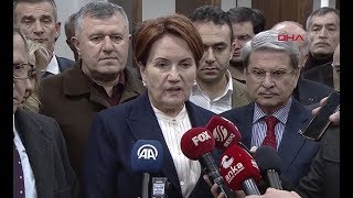 İYİ Parti Genel Başkanı Meral Akşener'den İdlib açıklaması