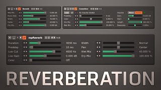 Reverberation - Reverb, mpReverb & Convolver