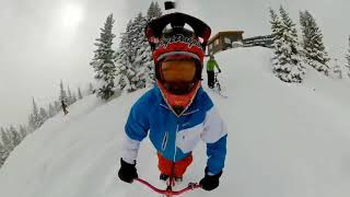 Skibiking LENZ Ski Bike - Lenzsport Skibiking with Crazy Skier Matt Lowry - Lenz sport