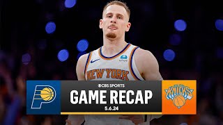 2024 NBA Playoffs: Knicks WIN THRILLER Over Pacers In Game 1 I CBS Sports