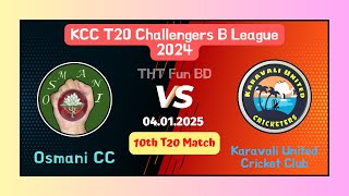 Osmani CC vs Karavali United Cricket Club | OSM v KUCC | Live Score Streaming \u0026 Updates 2025