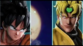 ジャンプフォース - 孫悟空（SSGSS） VS ディオ | すべての特別な攻撃