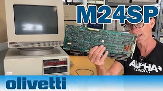 Olivetti M24SP - 8086 - With parts from the Danish Army