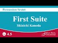 first suite percussion sextet by shin ichi kaneda