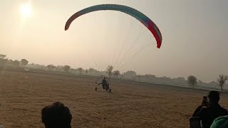 We Fly In Sky Using Real Parachute । Hindaun city me pahli baar parachute 🪂 riding। only ₹-2000rupee