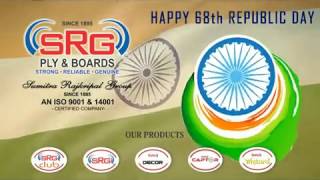 SRG Ply \u0026 Boards wishes Happy Republic day to all Indians