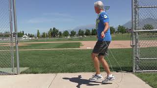 Tom Wright - 65 year young MLB Player jumping rope?