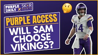 ACCESS: Would Sam Darnold take less money to return to Minnesota Vikings?