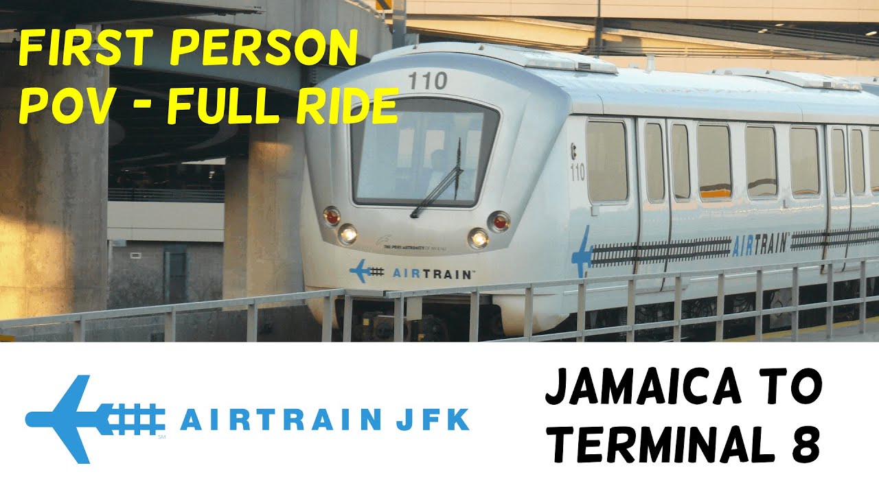 Full Ride: AirTrain From Jamaica To JFK Terminal 8 - YouTube