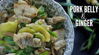 HMONG FOOD RECIPES | Pork & Ginger Stir-Fry, Hmong Party Classic, Nqaij Npua Nrog Qhiav, Hmong ASMR