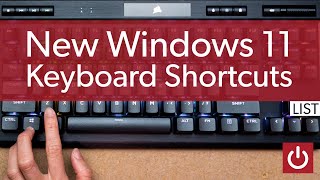 8 New Windows 11 Keyboard Shortcuts You Should Know
