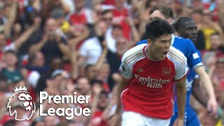 Takehiro Tomiyasu puts Arsenal level against Everton | Premier League | NBC Sports