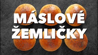 Máslové žemličky