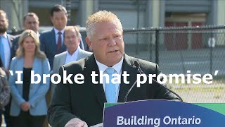 U-turn: Ford cancels $8 billion Greenbelt plan, admits he broke promise