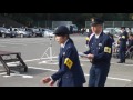 20151129　yena☆きあん明石署長　「車両点検」　明石警察署年末特別警戒発隊式