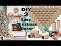 DIY - 2 Easy Christmas Decor Ideas From Toilet Paper Roll #18