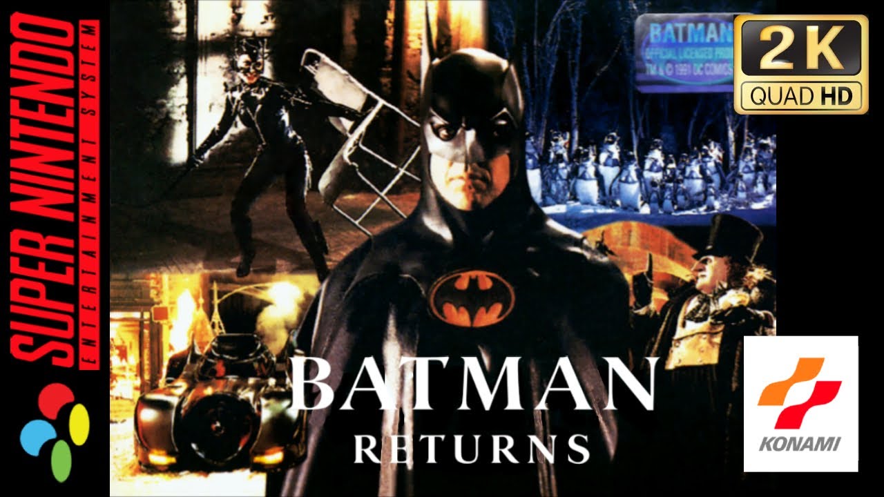 Batman Returns (1993) SNES Longplay - YouTube