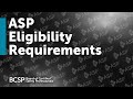 What are the Requirements for the ASP?