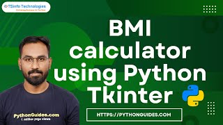 BMI Calculator Using Python Tkinter | Create BMI calculator using Python Tkinter