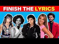 Can You Finish the Lyrics to These Classic Hits? 🎤