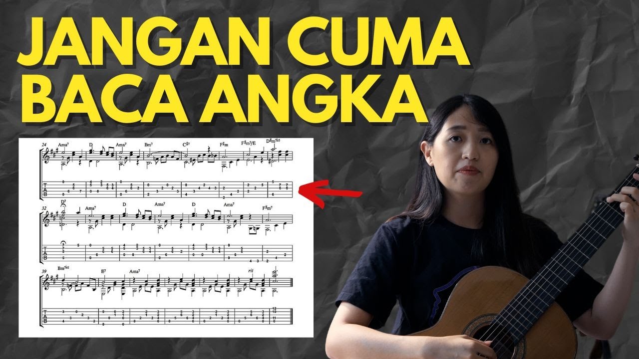 Cara Belajar Aktif Dari Tablature Gitar - YouTube