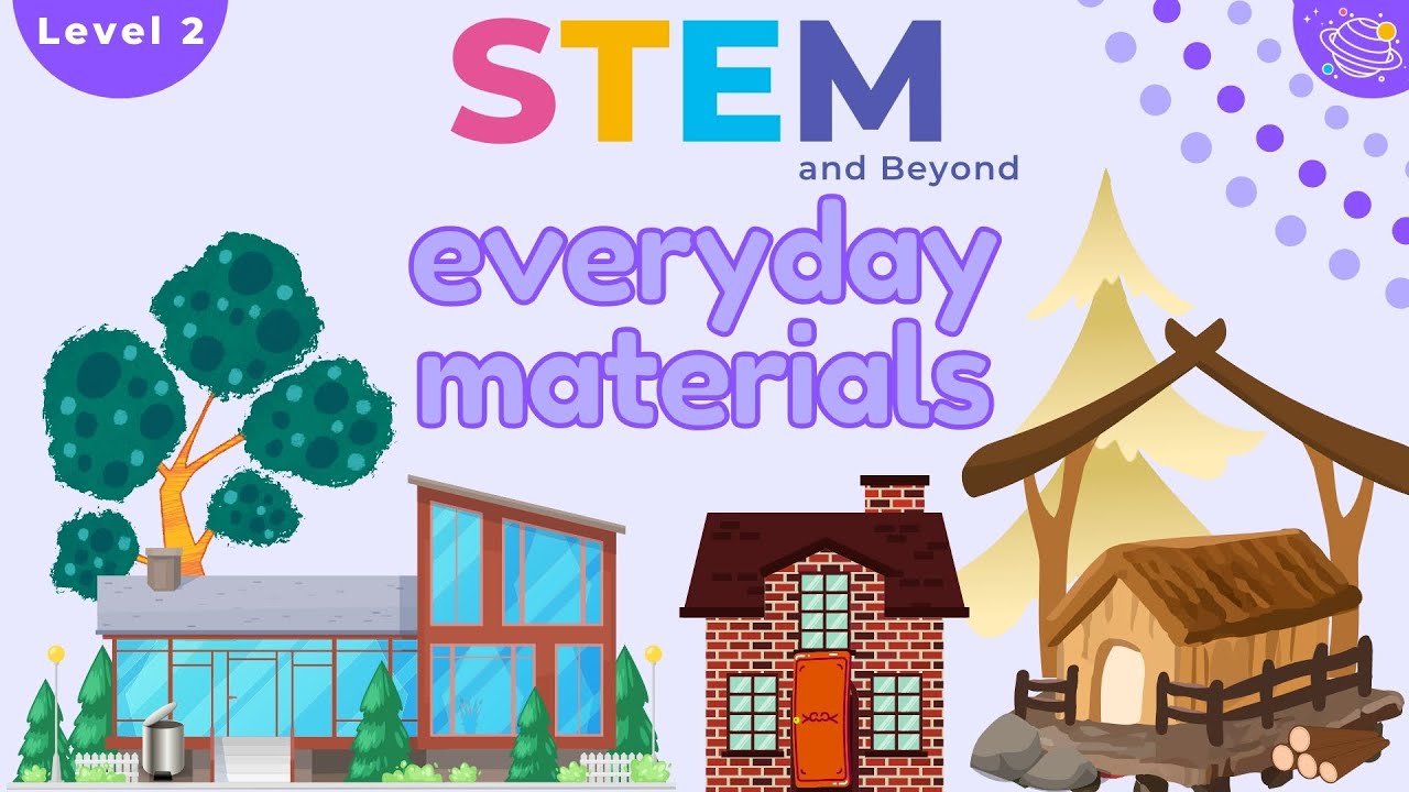 Everyday Materials Science For Kids Stem Home Learning Youtube