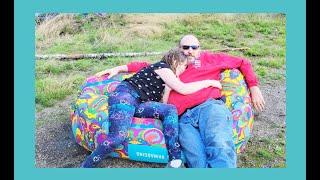 Chillbo Shwaggins Inflatable couch!