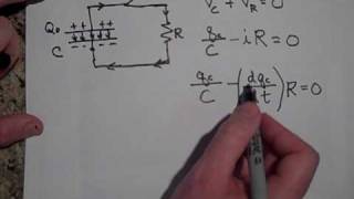 Discharging a Capacitor (RC Circuits)