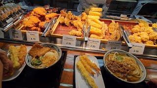 Honolulu Airport heading to Waikiki and checking out Marugame Udon \u0026 Matcha Maiko