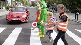 Vorsicht im Straßenverkehr: Eine Allianz für Kinder