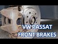 How To Replace 2010-2015 Volkswagen Passat B7 Front Brakes