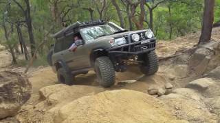 4wd Extreme 4x4 Wheeny Creek Action aka Gees Arm South. Battle of the makes.