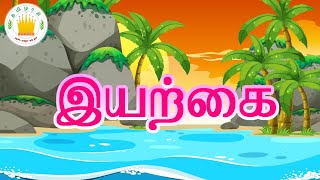 தமிழரசி -இயற்கை |Learn Nature words in Tamil for Kids \u0026 children-Tamilarasi