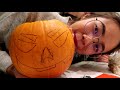 來做萬聖節南瓜燈！let s make a jack o lantern