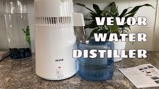 VEVOR Home 4L Water Distiller Make Distilled Water for Plants CPAP Coffee Maker Alcohol and More