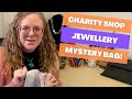 Unboxing a Charity Shop Mystery Bag & 2 of YOUR Donations! Gold & SOOO much Sterling Silver Jewelry!