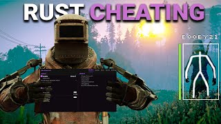 I CHEATED on a 400 POP server with RUST CHEATS... Ft Disconnect.wtf