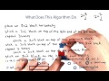 What Does This Algorithm Do? - Intro to Java Programming