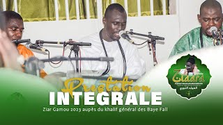 Prestation intégrale Kourel 1 FMN Ziar Gamou 2023 aupès du khalif général des Baye Fall