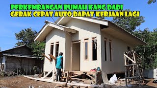 Perkembangan Bedah Rumah Kang Dadi : Hampir Beres. Rumah Kang Hendar : Kandang Domba Sudah Di Pindah