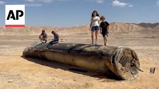 Fragments of Iranian missile found in southern Israeli desert