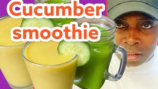 Drink Pineapple With Cucumber and you will thank me for the recipe!!