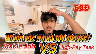 KFC Job: 12 Hours for €50 vs Container Gig: 1 Hour, Same Pay! 💰 | Which One’s Better?