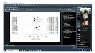 Heterogeneity and sensitivity analysis in R