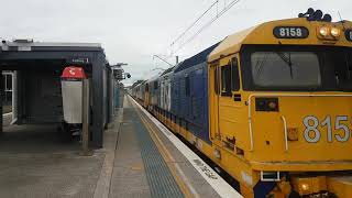 Adz transport vlogs - 9138 - 8158, 8128 and 8126 at Bellambi