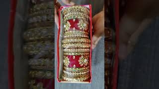 Red chuda/Bridal/Rajasthani/Rajwada/Punjabi Chuda from meesho#shorts#shortsfeed#unboxing#ashortaday