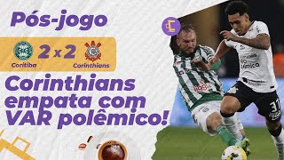 Pós-Jogo e Mercado da Bola: Corinthians empata com Coritiba e bastidores sobre volta de Romero!
