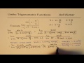 limit trigonometric function sin x pi 6 sqrt 3 2cosx