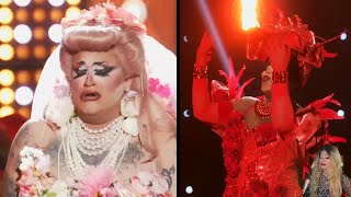 Mhi'ya Iman Le'Paige vs Megami (Miley Cyrus - Flowers) - RuPauls Drag Race Season 16