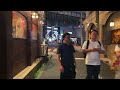 【4k 大阪】近鉄難波ビルの周辺で夜の街歩き night walk around kintetsu namba building 2024